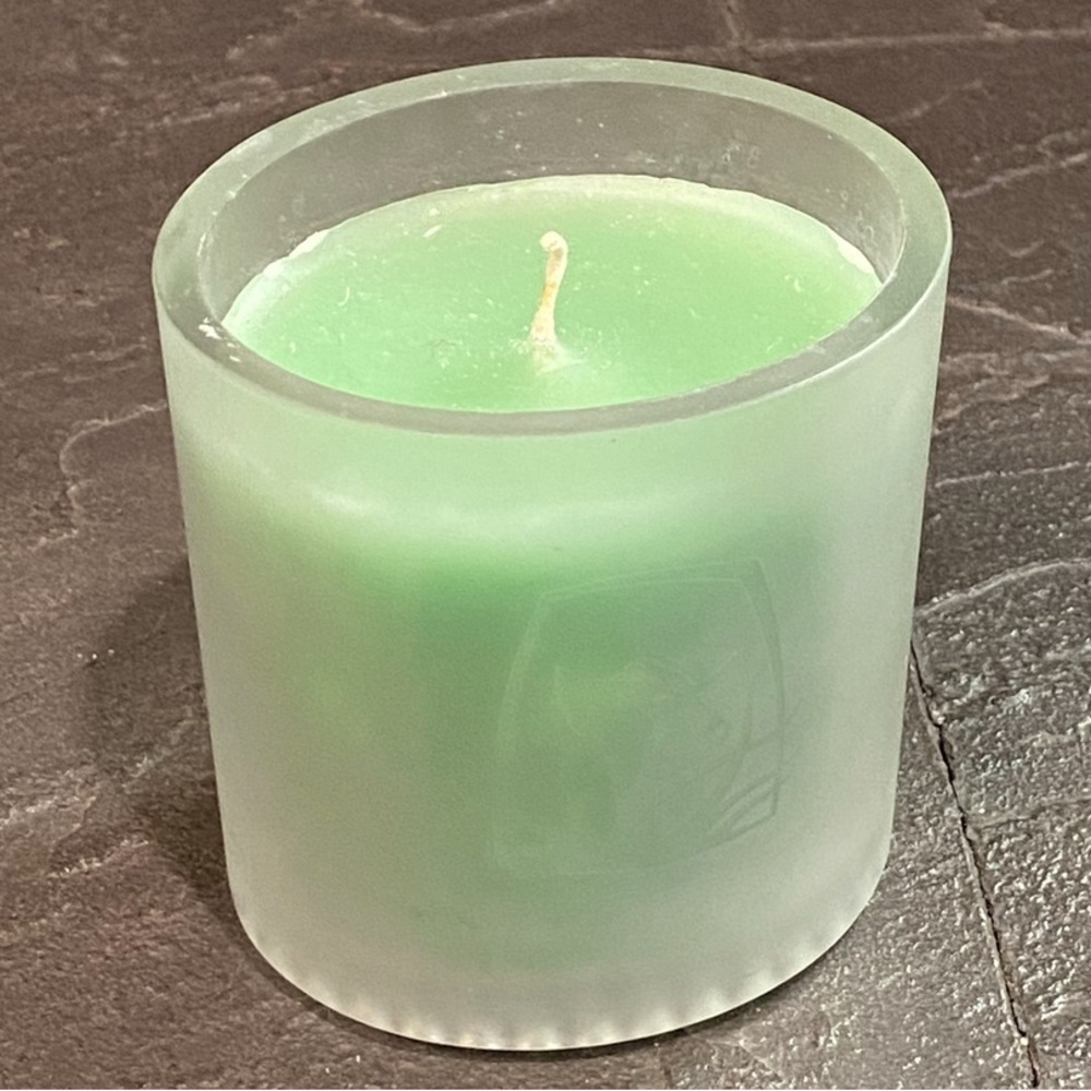 Partylite ~ Meadow Glass Jar ~ Brand New!